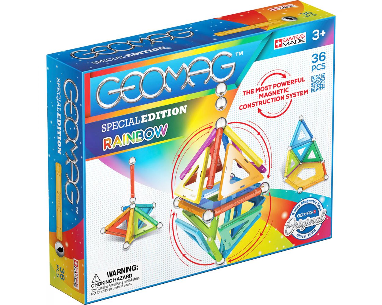 Geomag Magnetinis Konstruktorius Rainbow Special Edition Detali