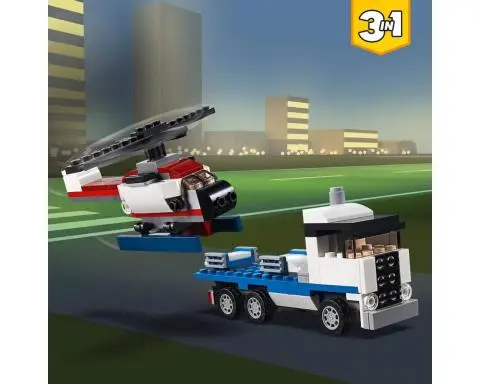 Truck Lego City 31091 Transporter 31091 Shuttle Transporter Lego