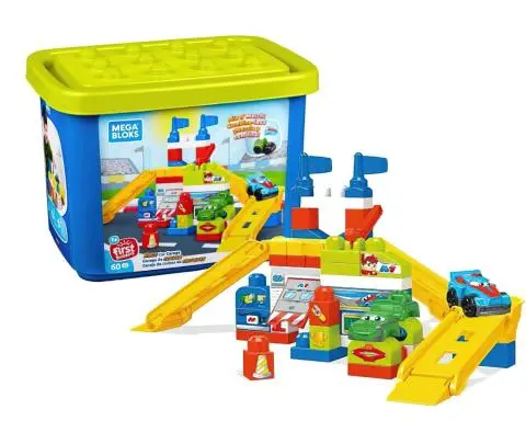Mega bloks 2025 race car garage