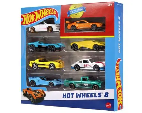 Hot Wheels & Matchbox ミニカー 8台セット Hot Wheels 8 modeliukų rinkinys, HPV78