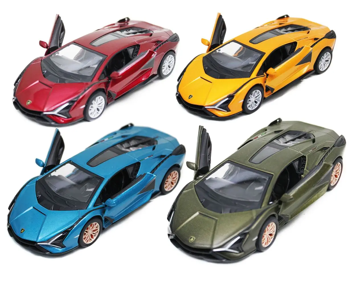 Metalinis automobilio modelis Lamborghini Sian, 1:36 [NUKAINOTA]