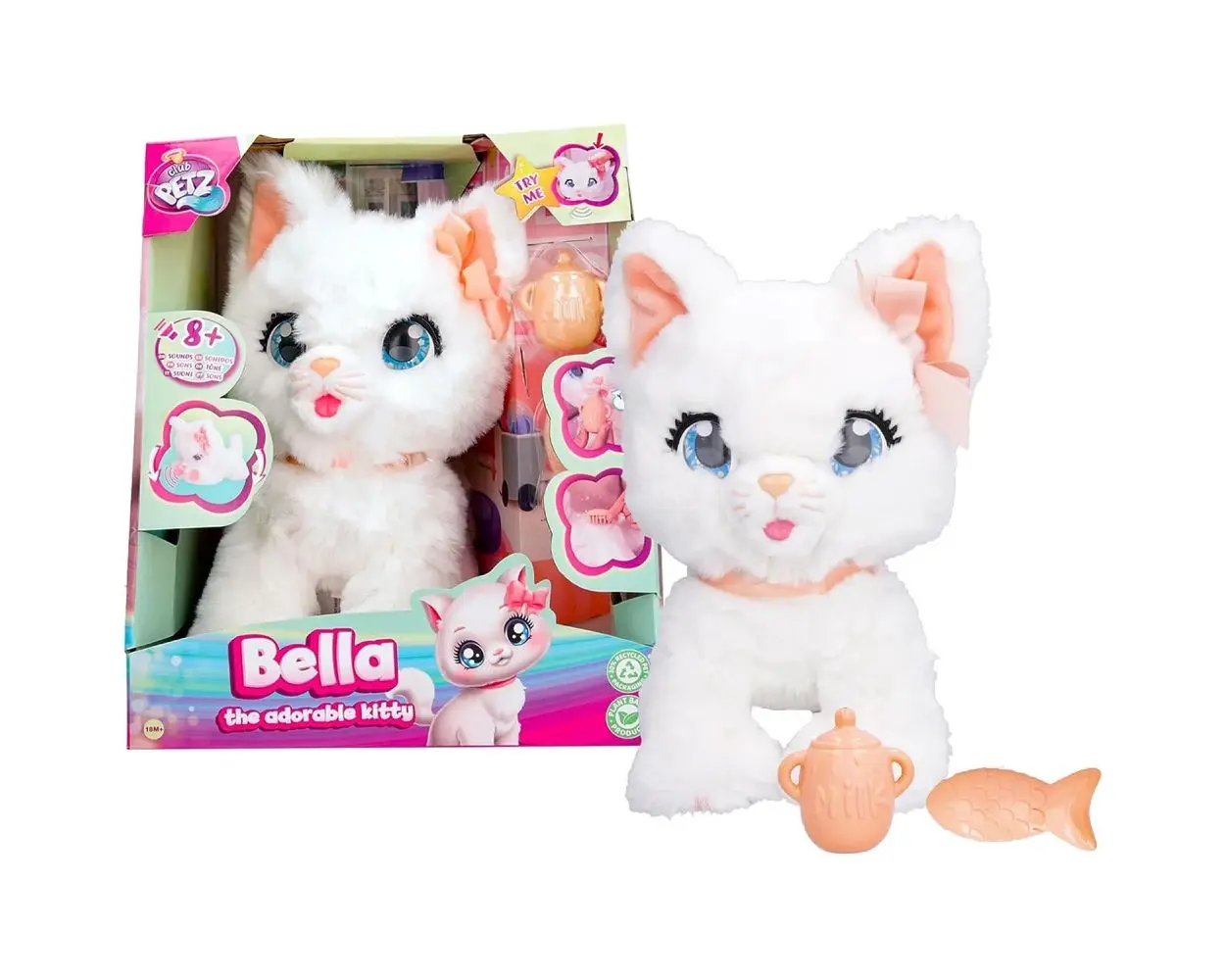 Interaktyvus kačiukas vaikams Bella, Club Petz