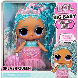 LOL didelė lėlė Big Baby Hair „Splash Queen”