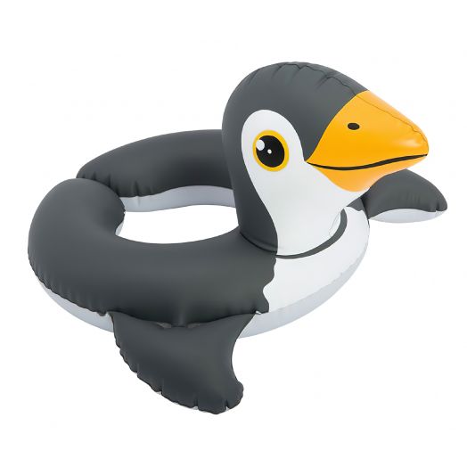 Pripučiamas plaukimo ratas vaikams „Pingvinas” 76 x 55 cm, Intex 