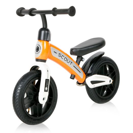 Balansinis dviratukas pripučiamais ratais, oranžinis „Scout” 