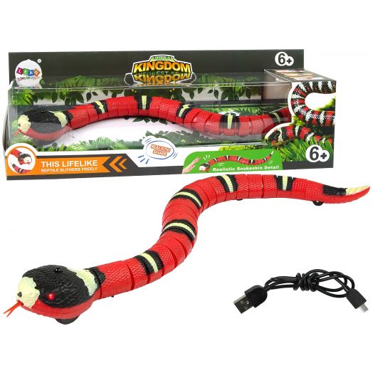 Interaktyvi žaislinė gyvatė „Animal Kingdom” 