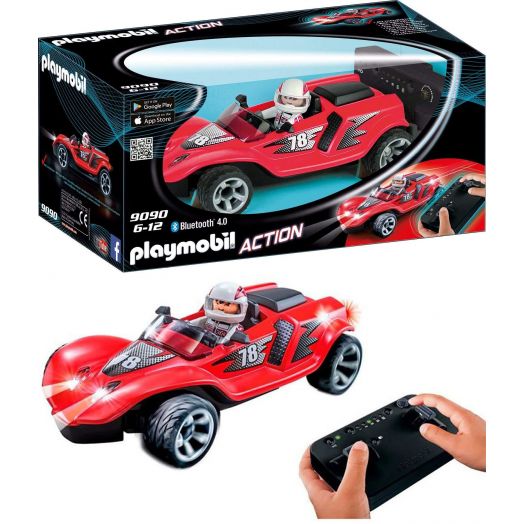 Playmobil valdoma mašina su pultu „RC Rocket Racer”, 9090 