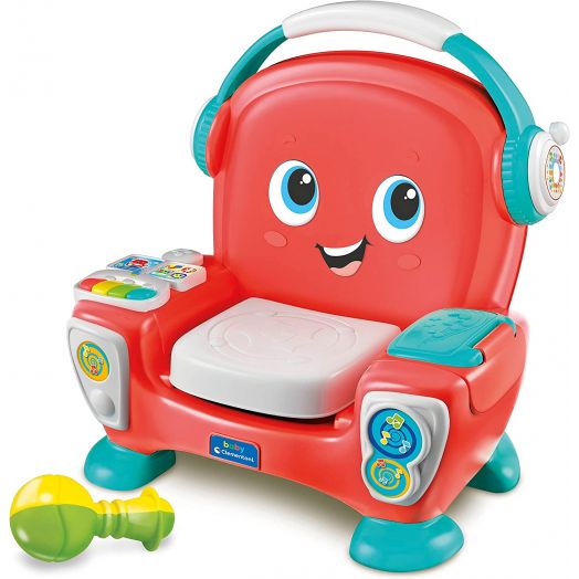 Interaktyvi muzikinė kėdutė kūdikiui „Music Chair”, Baby Clementoni 