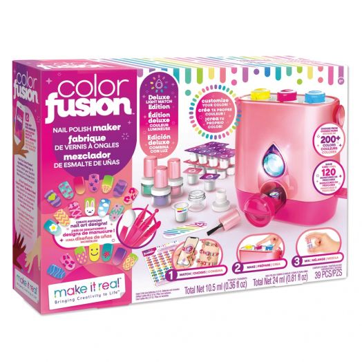 Nagų lako gaminimo rinkinys „Color Fusion Nail Polish Maker”, Make it Real 