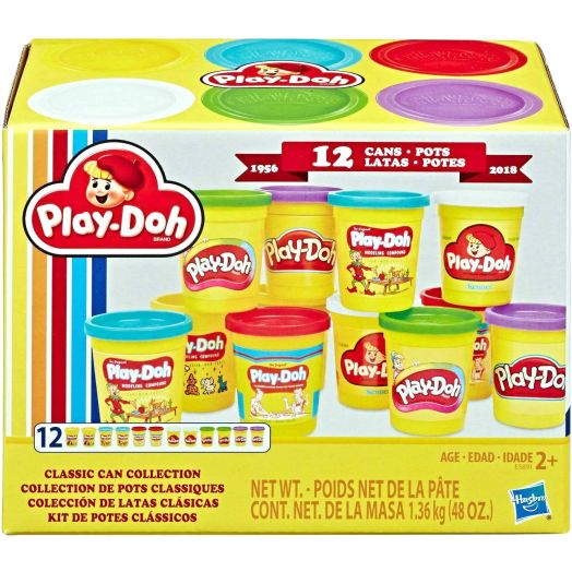 Play-Doh plastilino rinkinys, 12 spalvų 