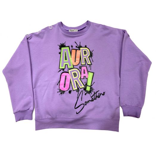 Džemperis vaikams, violetinis „Aurora!”, Breeze 