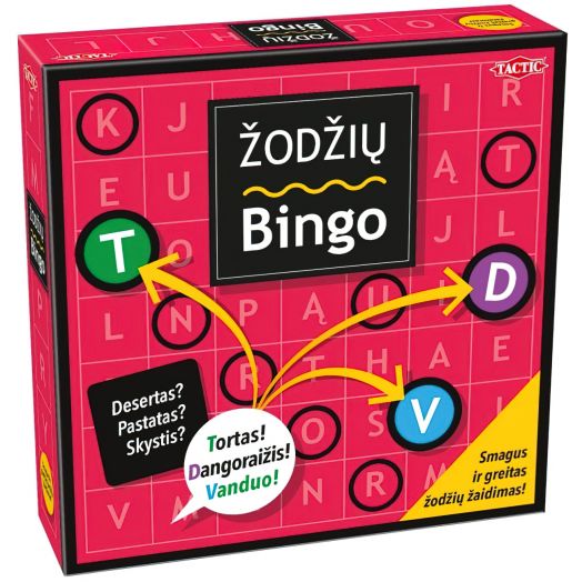 Žaidimas „Žodžių Bingo” 