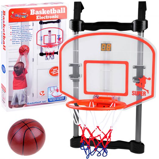 Elektroninė krepšinio lenta su kamuoliu vaikams 