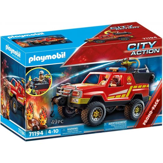 Playmobil „Ugniagesių džipas’, 71194 
