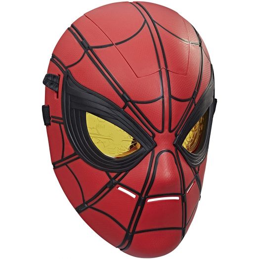 Žmogaus Voro kaukė su šviesos efektais „Spider Glow FX Mask” 