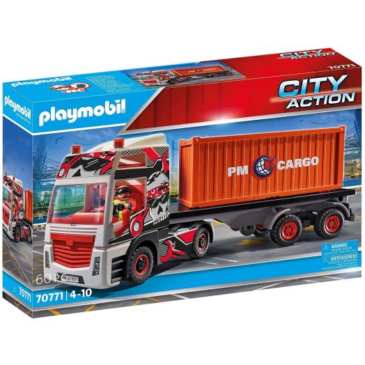 Playmobil „Sunkvežimis su krovininiu konteineriu” 70771 