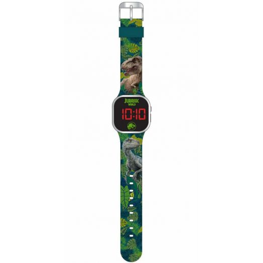 Vaikiškas rankinis LED laikrodis „Jurassic World“ 
