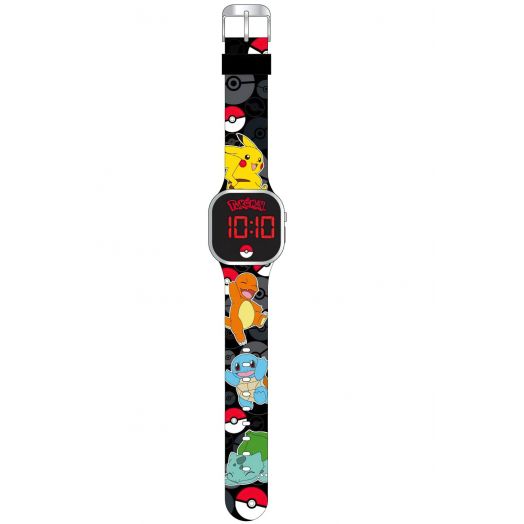 Vaikiškas rankinis LED laikrodis „Pokemon“ 