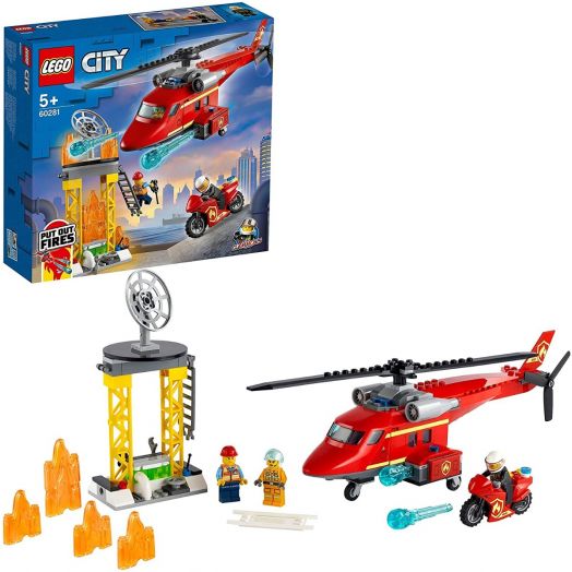 60281 LEGO® City Ugniagesių sraigtasparnis 