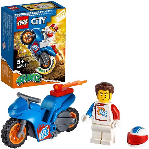 60298 LEGO® City Stuntz Raketinis kaskadininkų motociklas 