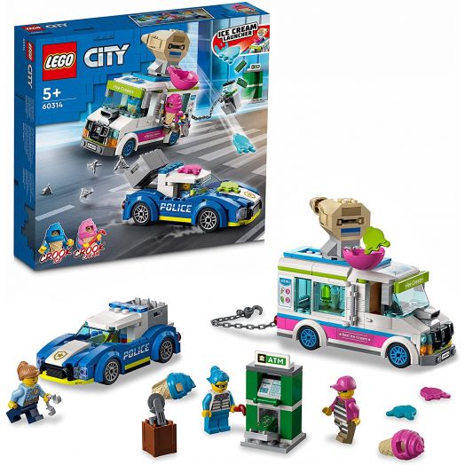 60314 LEGO® City Police Ledų sunkvežimio policijos gaudynės 