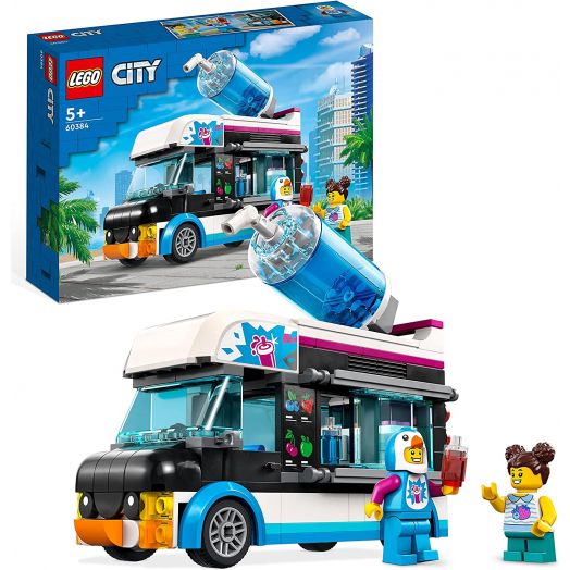 60384 LEGO® City Kioskelis ant ratų Pingvinas 