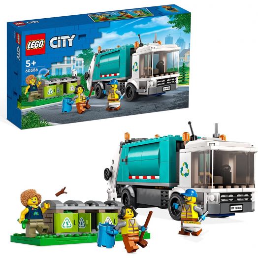 60386 LEGO® City Šiukšlių perdirbimo sunkvežimis 