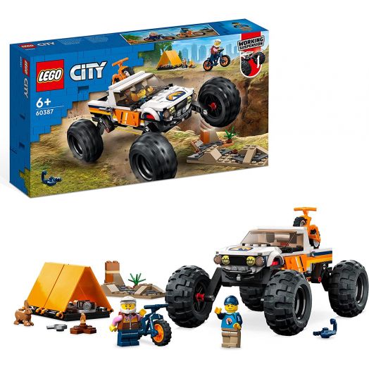 60387 LEGO® City 4x4 nuotykiai bekele 