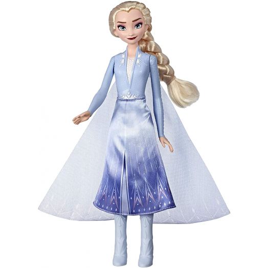 Frozen 2 lėlė Elza su švytinčia suknele 