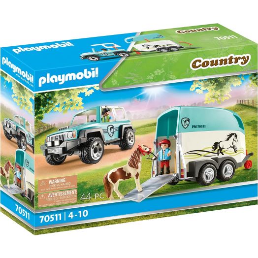 Playmobil „Džipas su ponių priekaba” 70511 