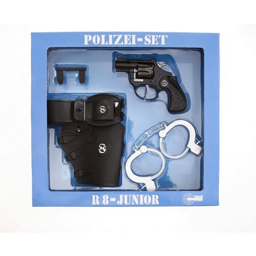 Policininko rinkinys su pistoletu, 8 šovinių 