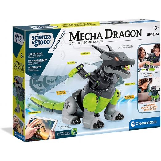 Programuojamas robotas drakonas „Mecha Dragon”, Clementoni 