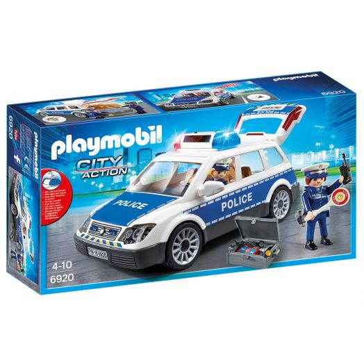 Playmobil konstruktorius „Policijos automobilis su šviesomis ir garsais“ 6920 