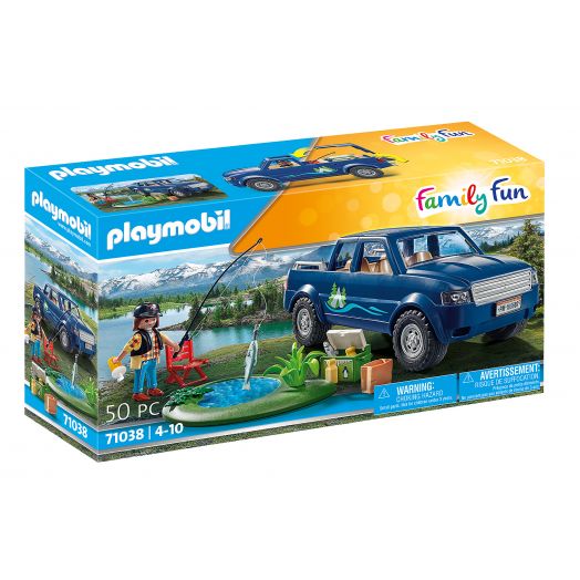 Playmobil „Žvejys su džipu” 71038 