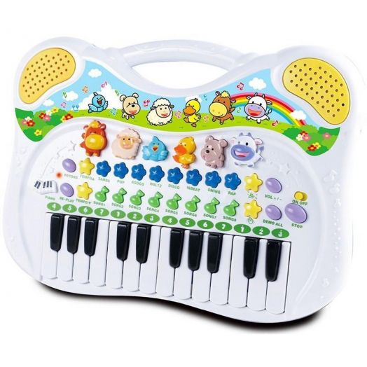 Elektroninis pianinas vaikams „Linksmieji draugai“ 
