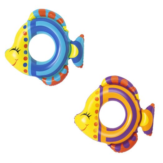Pripučiamas plaukimo ratas vaikams „ Friendly Fish” 81cm x 76cm, Bestway 