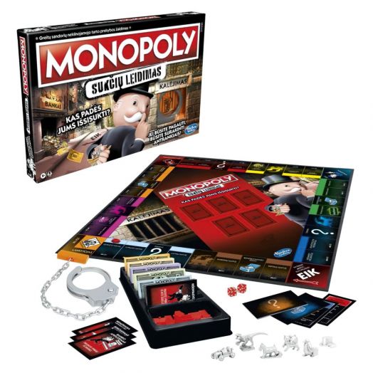 Žaidimas „Monopolis: Sukčių leidimas” 
