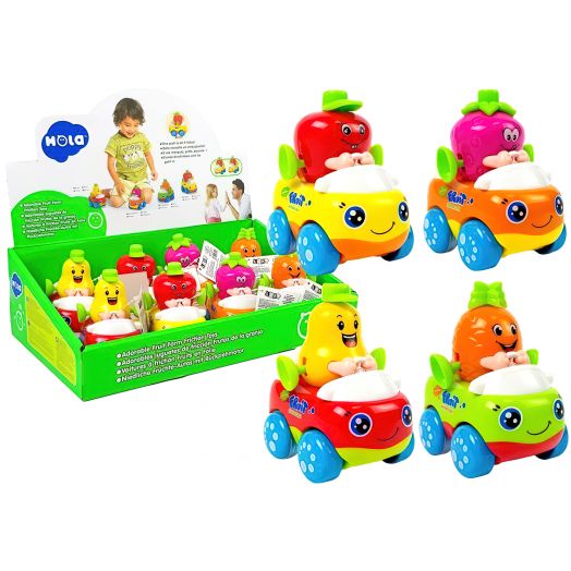 Mašinėlė kūdikiui „Fruit Car” 