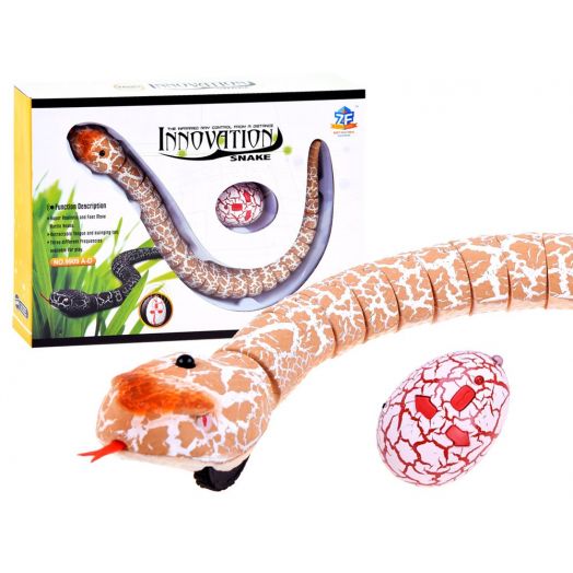 Valdoma žaislinė gyvatė „RC Snake“ 