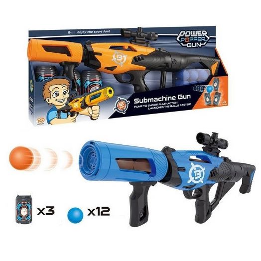 Žaislinis šautuvas su kamuoliukais „Power Popper” 