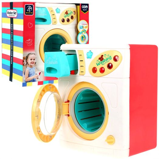 Žaislinė skalbimo mašina su garsais ir šviesomis 