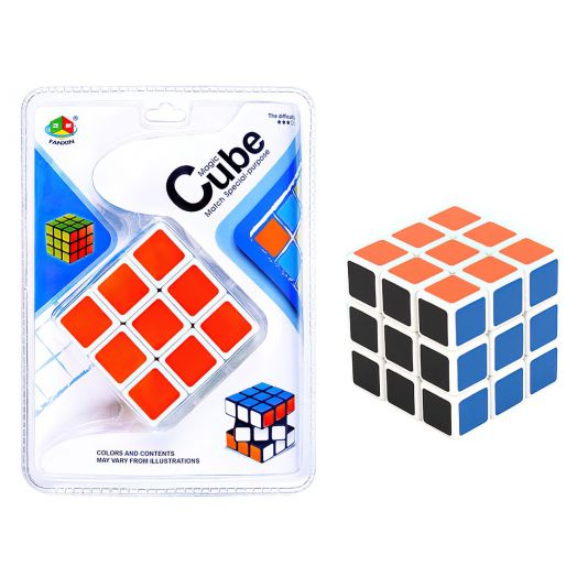 Rubiko kubas, galvosūkis vaikams, 3 x 3 