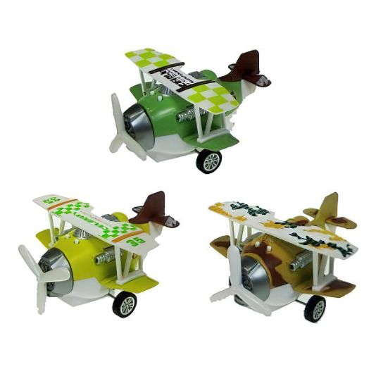 Žaislinis metalinis lėktuvas su garsais su šviesomis „Aircraft“ 