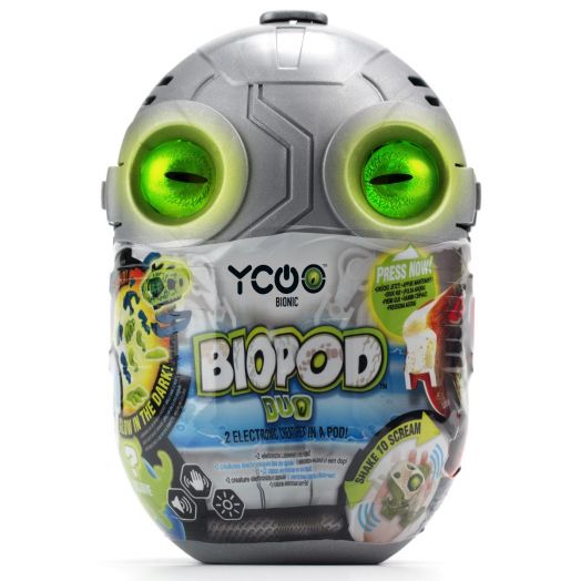 2 robotų rinkinys kiaušinyje „Biopod Duo”. Silverlit 