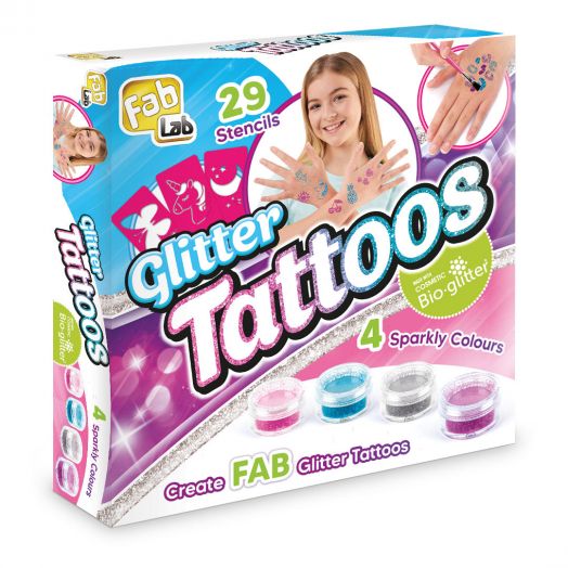 Vaikiškos tatuiruotės su blizgučiais, FabLab 