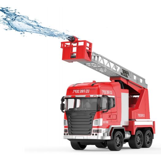 Žaislinė gaisrinės mašina su pulteliu „Fire Rescue” 