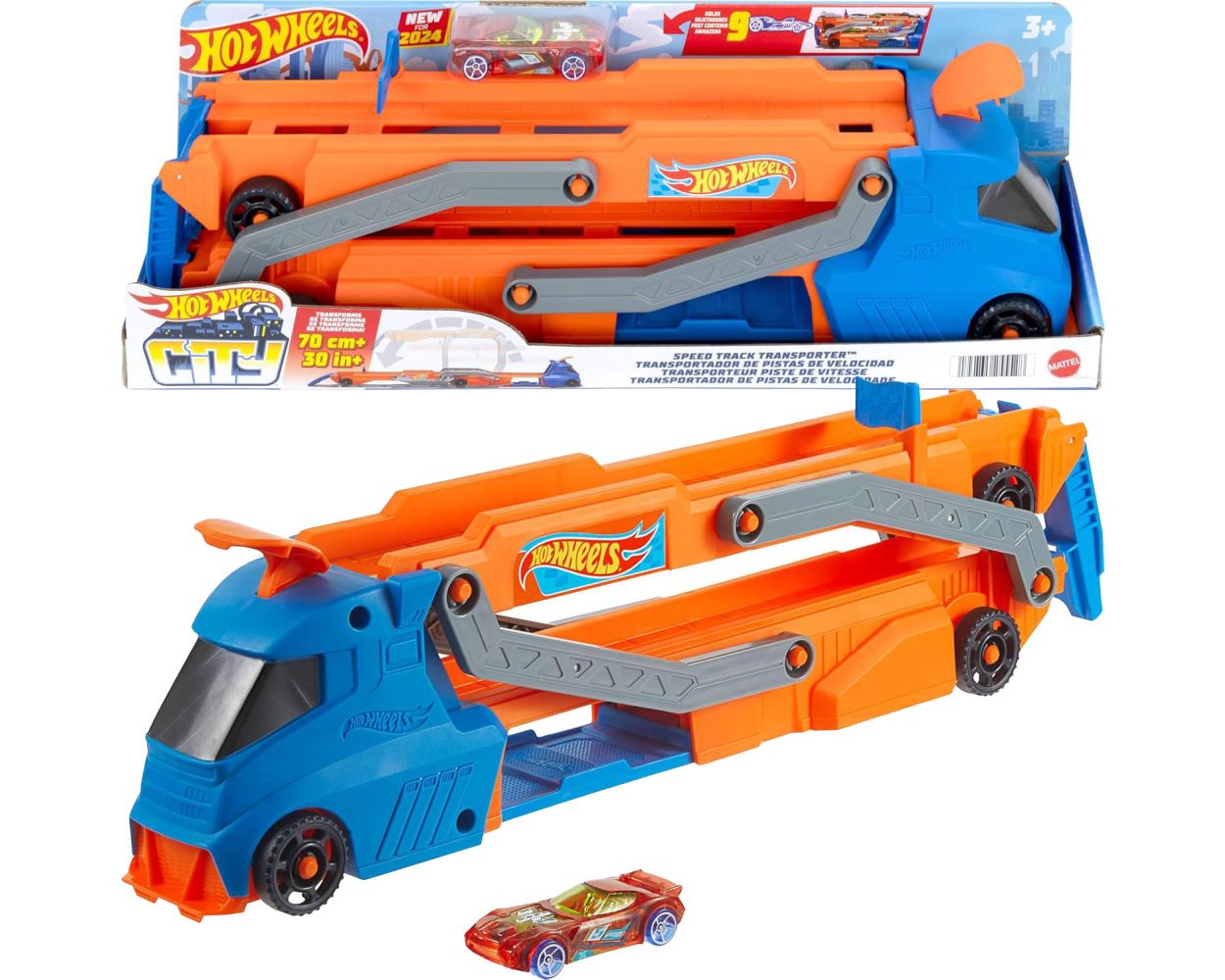 Hot Wheels transporteris „Greitis mieste”, HYT83