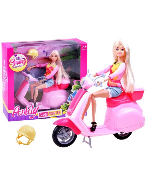 Lėlė su motoroleriu, Anlily 
