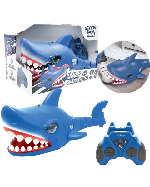 Pulteliu valdomas ryklys su garso efektais „Crazy Shark” 