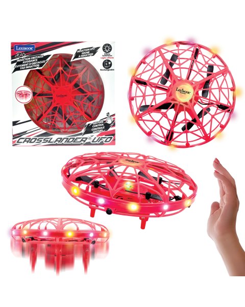 Mini dronas - skraidanti lėkštė vaikams, valdoma gestais „Crosslander UFO”